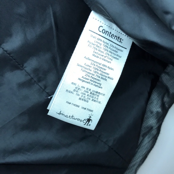 EUC Smartwool fall/winter jacket with knit collar - Picture 4 of 16